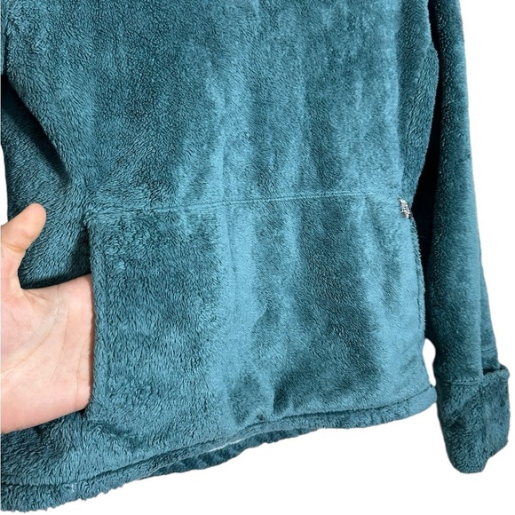 The North Face | Fleece Quarter Zip Pullover Jacket | Womens Size Small | Teal - Picture 4 of 5